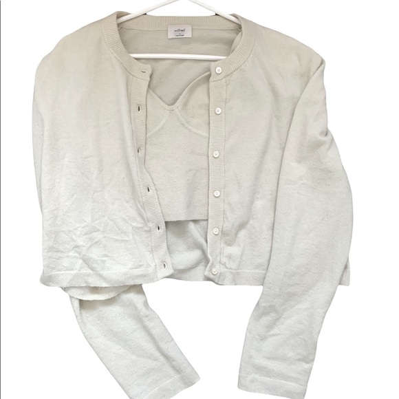 *SOLD* Wilfred Sicily Sweater + Cardigan Set - Picture 12 of 14